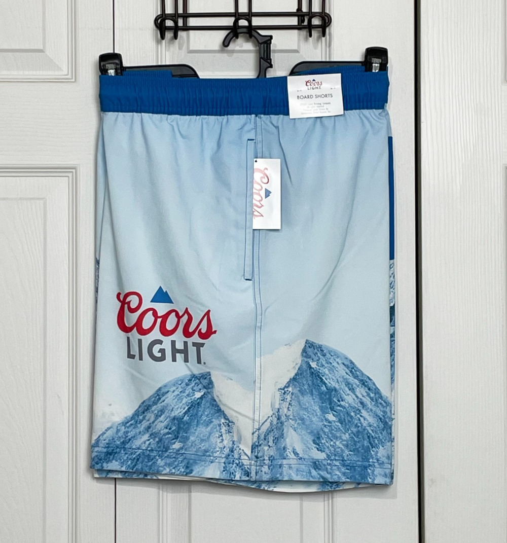 Coors Light Swim Board Shorts Size 2XL (44/46)